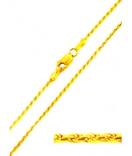 Αλυσίδα Λαιμού Χρυσή Κ14 Spiga 50cm