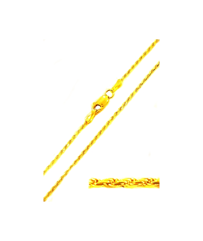 Gold Chain K14 40cm Singapore