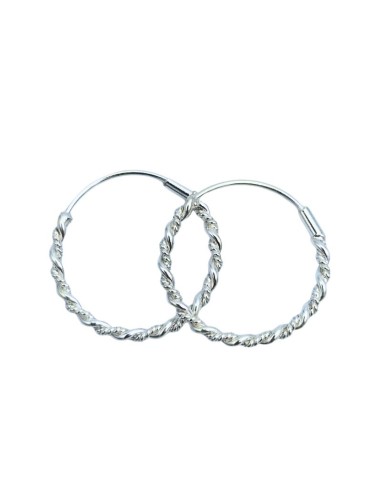 Earrings hoop Silver