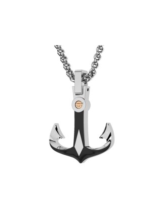 Pendant Stainless Steel Rosso Amante "anchor" UCN513