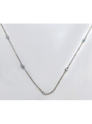 Necklace Silver 925 Eyes 2