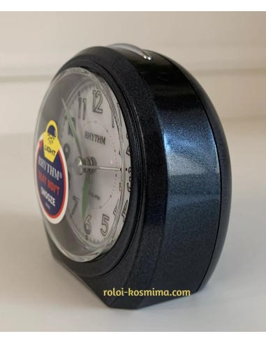 Alarm clock RHYTHM silent CRE815NR71 Metallic...