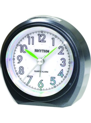 Ρολόι Ξυπνητήρι RHYTHM Αθόρυβο CRE815NR71 Metallic black