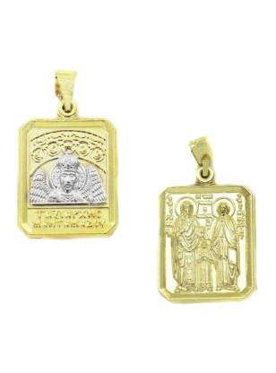 Pendant Silver 925 goldplated Taxiarchis 2
