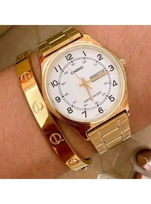 CASIO unisex MTP-V006G-7BUDF Stainless Steel 2
