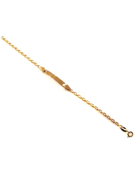 Child name Bracelet Gold 