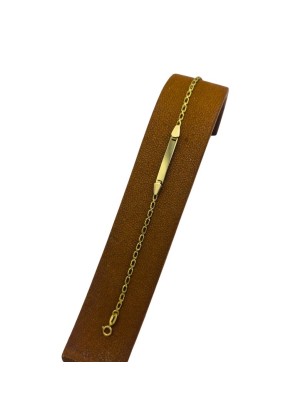 Child name Bracelet Gold 9K 2