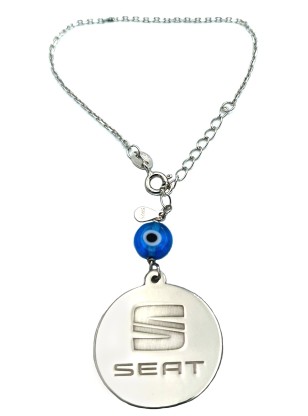 Car Amulet Silver 925 SEAT
