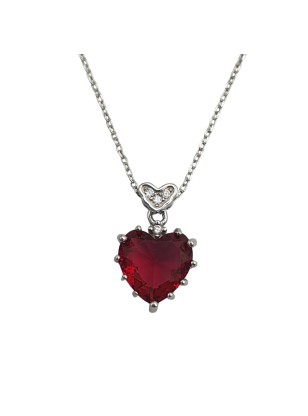 Necklace Silver 925 Heart