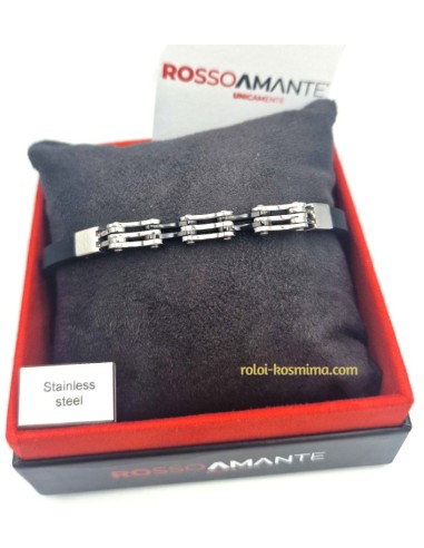 Bracelet Stainless Steel ROSSO AMANTE UBR804NB