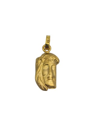 Pendant Gold Κ14 Jesus