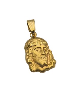 Necklace Gold Κ9 Jesus 2