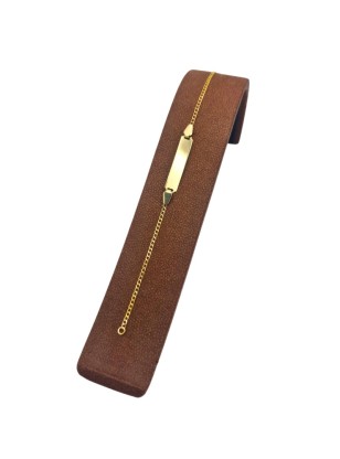 Child name Bracelet Gold 14Κ 2