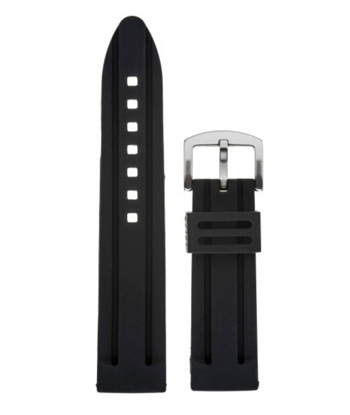 Silicon Strap Black 20mm Tzevelion S135