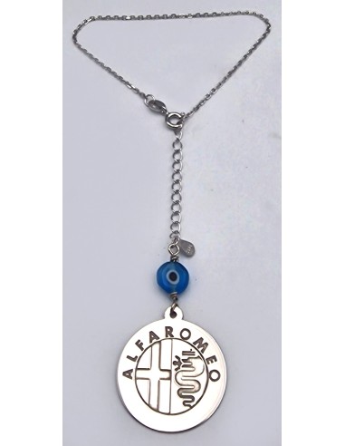 Car Amulet Silver 925 ALFA ROMEO