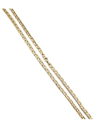 Gold Chain K9 55cm