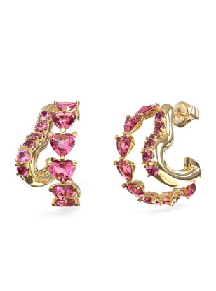 Σκουλαρίκια GUESS STEEL BELOVED JUBE06002JWYGPKT/U με...