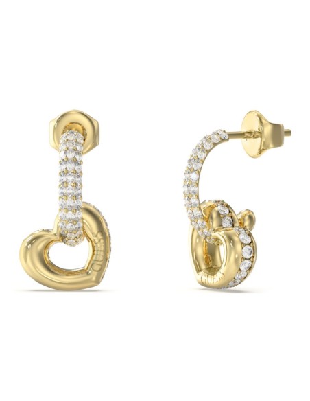 Earrings Guess Stainless steel L.O.V.E. JUBE05465JWYGT/U