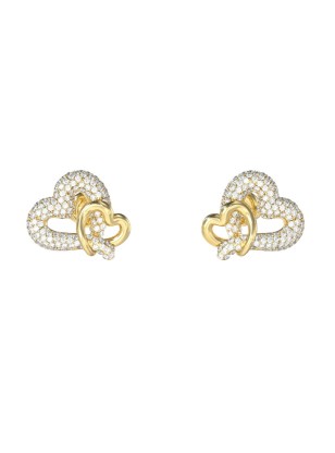 Earrings Guess Stainless steel  LOVE BITES JUBE06054JWYGT/U