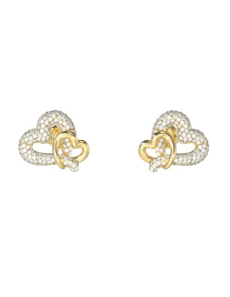 Earrings Guess Stainless steel  LOVE BITES JUBE06054JWYGT/U