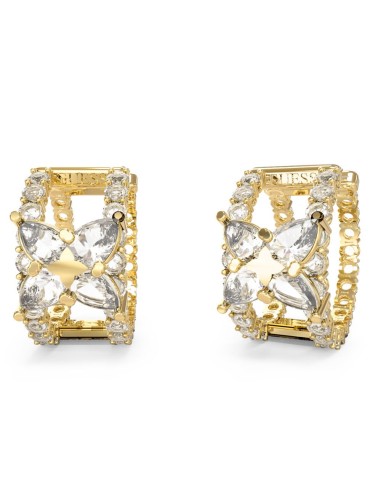 Σκουλαρίκια GUESS STEEL WILD FLOWER...
