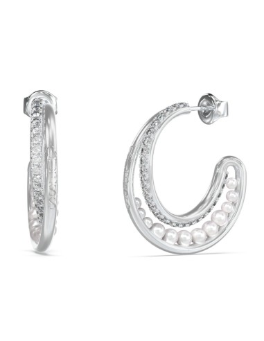 Earring GUESS STEEL WILD FLOWER JUBE05524JWRHT/U