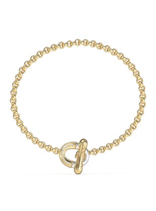 Βραχιόλι Επιχρυσωμένο  GUESS STEEL MAJORELLE...
