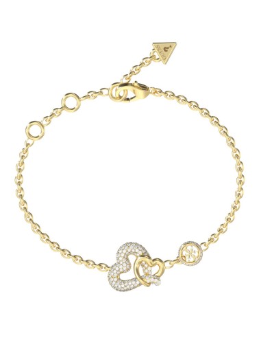 Βραχιόλι Επίχρυσο GUESS STEEL LOVE BITES JUBB06052JWYGL