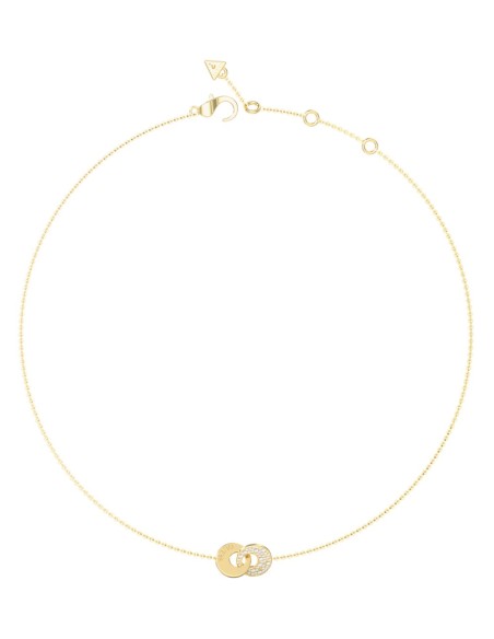 Κολιέ GUESS STEEL BLOOMING SUMMER JUBN05219JWYGT  επίχρυσο