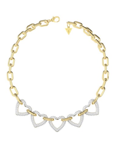 Κολιέ επίχρυσο GUESS STEEL BELOVED...