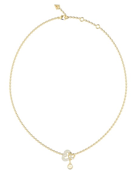 Κολιέ επίχρυσο GUESS STEEL LOVE BITES JUBN06051JWYGT/U
