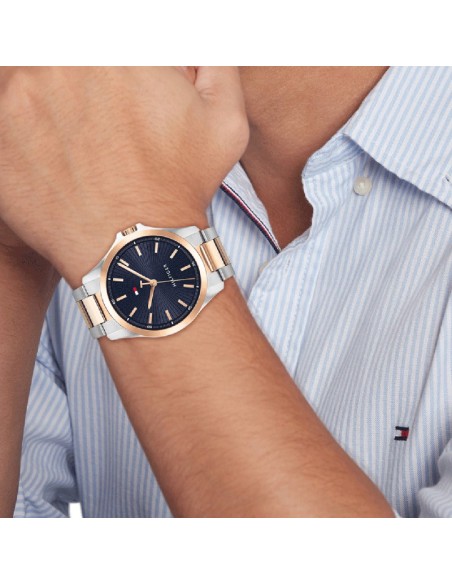 TOMMY HILFIGER 1792193 Bruce δίχρωμο με ροζ-χρυσό