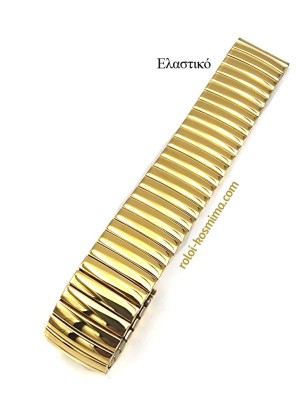 Watch Bracelet 18mm Elastic Gold-plated 2