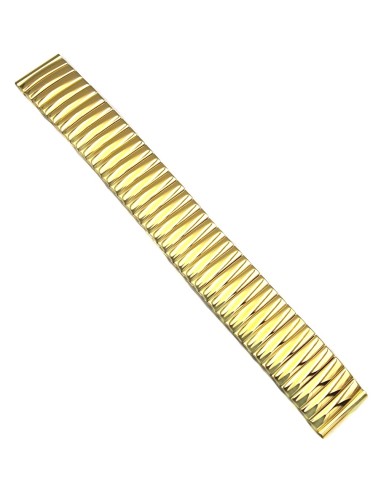 Watch Bracelet 18mm Elastic Gold-plated