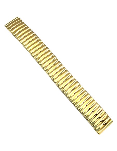 Watch Bracelet 18mm Elastic Gold-plated