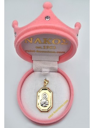 Pendant Gold Κ14 Mary 2