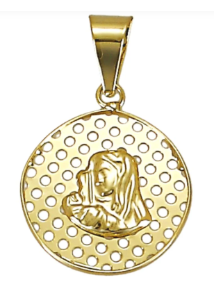Pendant Gold 14Κ Mary