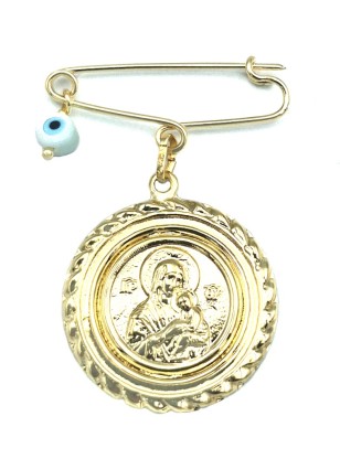 Child Pendant Gold 14Κ Mary