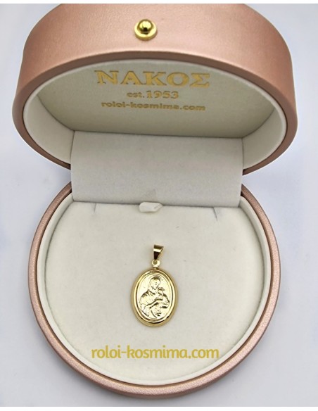 Pendant Gold Κ14 Mary