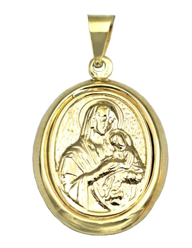 Pendant Gold Κ14 Mary