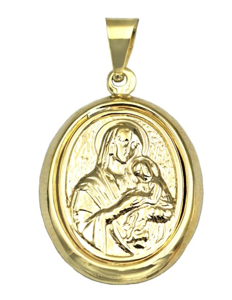 Pendant Gold Κ14 Mary