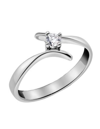 Engagement Ring K18 diamond
