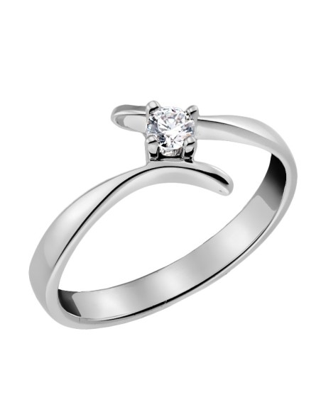 Engagement Ring K18 diamond