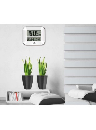 WALL CLOCK JM Digital Radio-controlled 2