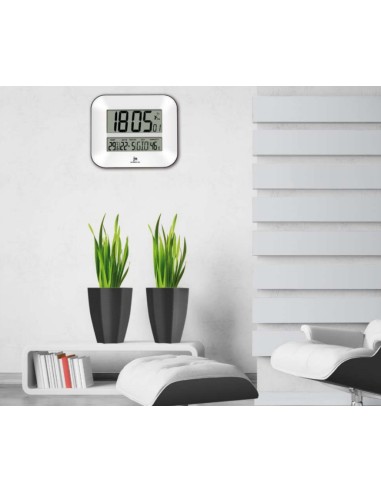 WALL CLOCK JM Digital Radio-controlled JD9902