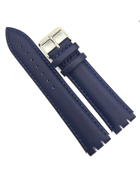 Leather Strap type Swatch 22mm TZEVELION