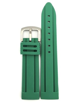 Silicon Strap Green 20mm & 22mm type Panerai