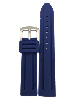 Silicon Strap Blue 20mm & 22mm type Panerai