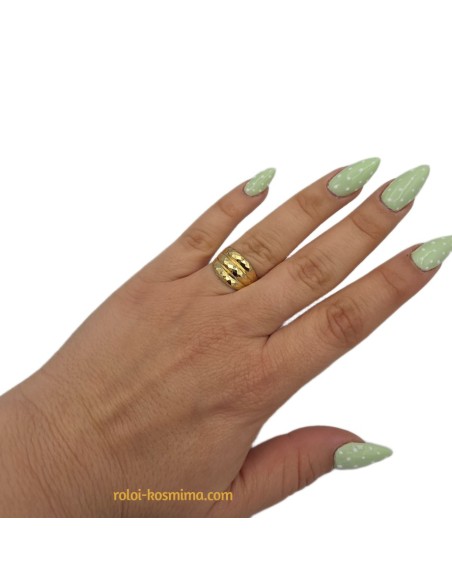 Ring gold K14