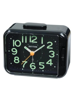 Ρολόι Ξυπνητήρι RHYTHM Super Αθόρυβο CRA839WR02 Bell Alarm